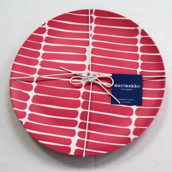 Marimekko x Target 4-Ct Dinner Plates Okariino - Picture 1 of 3
